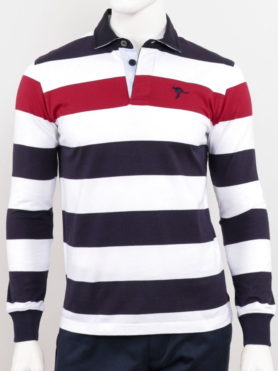 Polo Adulto em Jersey Riscador C/ Colarinho Sarja
