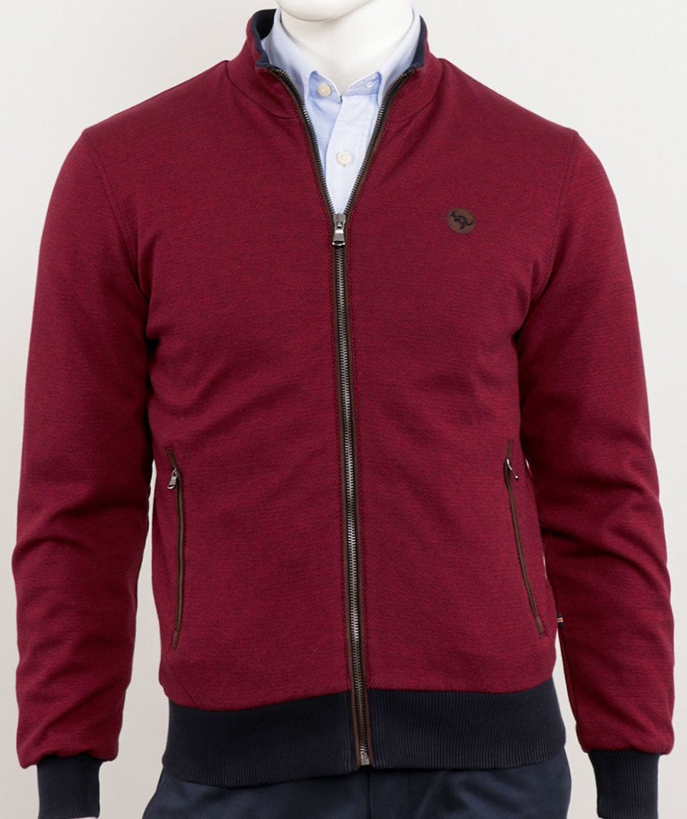 Casaco Interlock Jacquard
