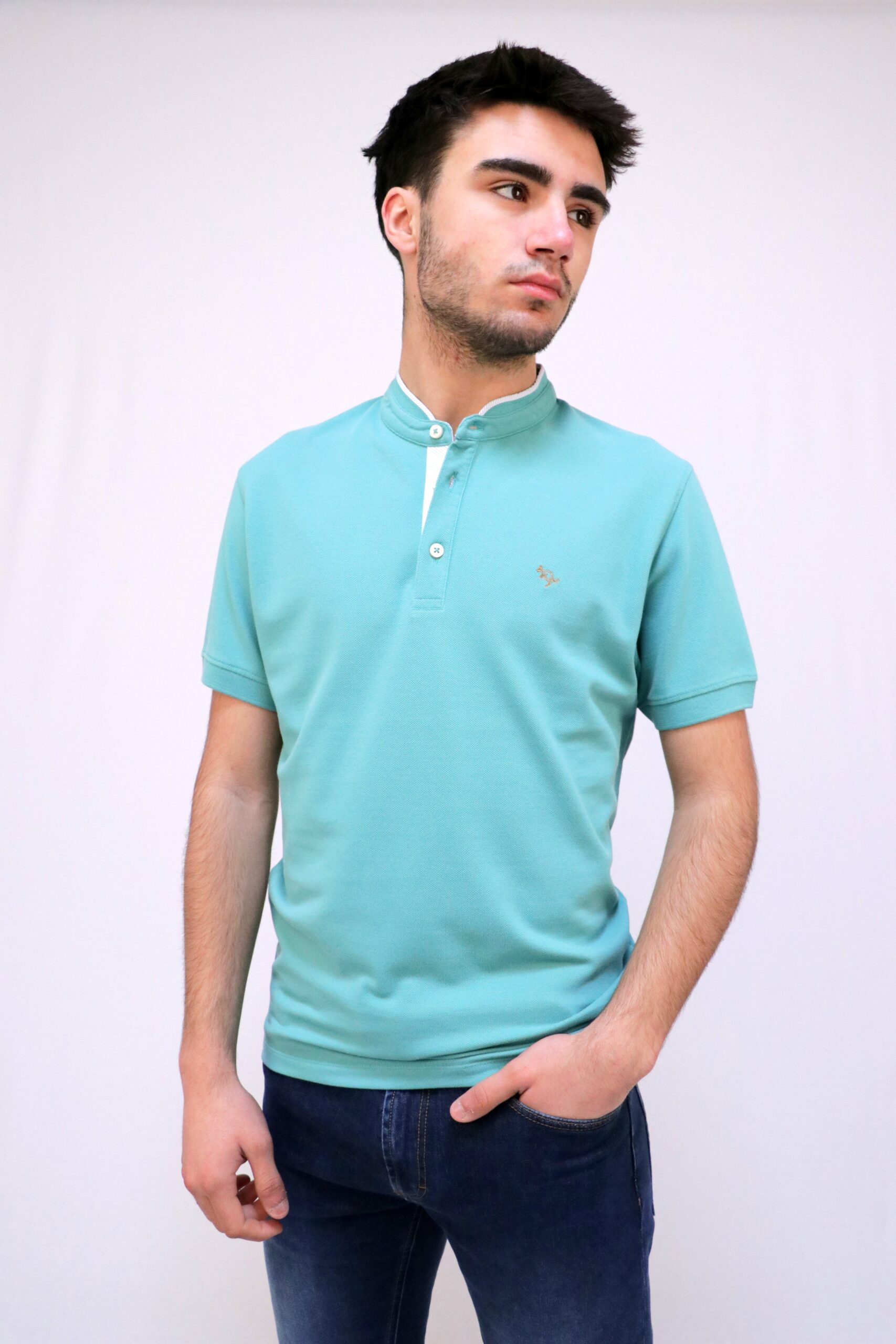Polo Piqué com Pé de Gola