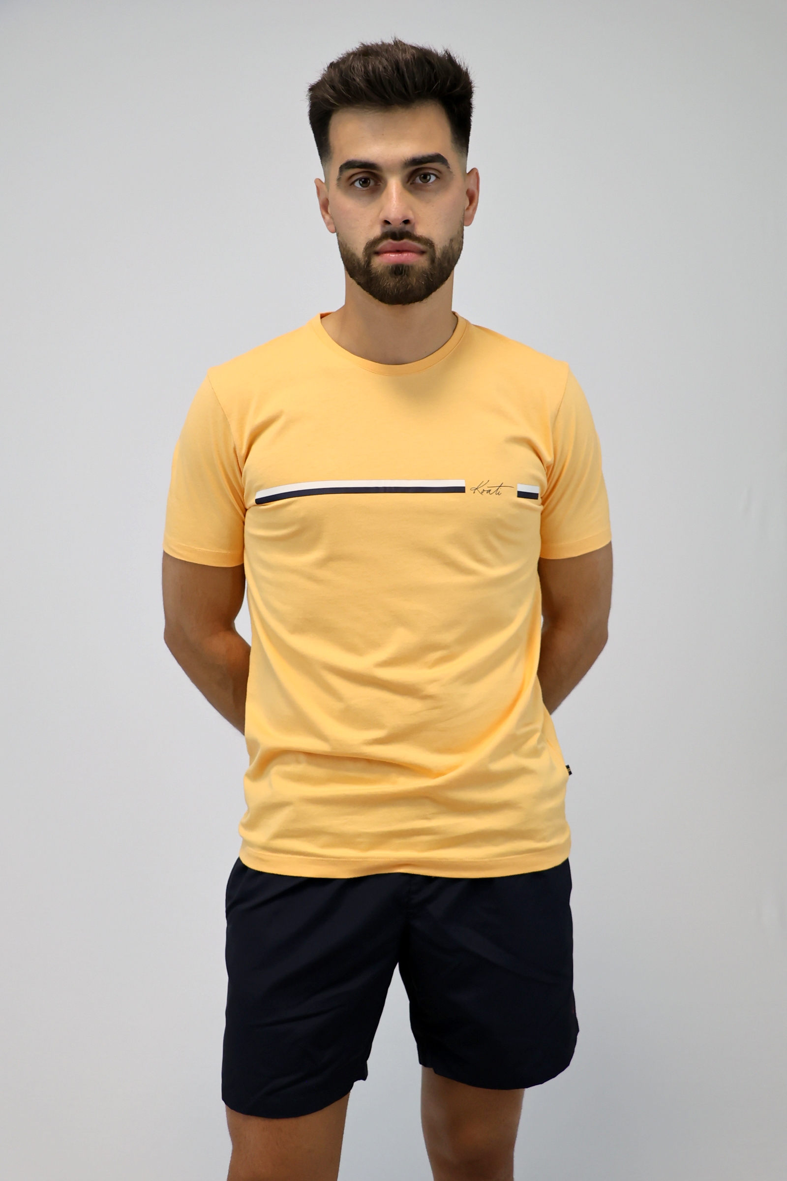T-shirt Jersey Estampada Tiras